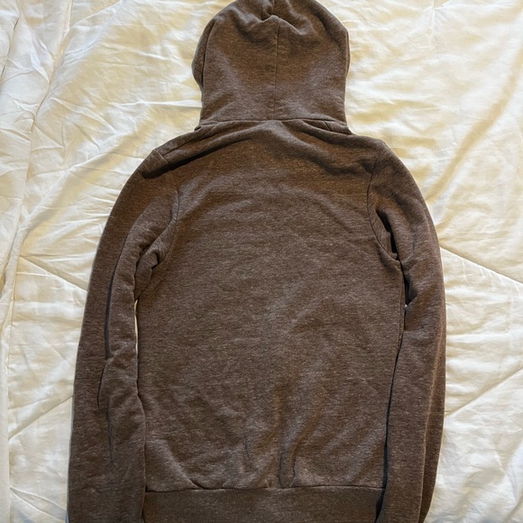 American Apparel Brown Zip-Up Hoodie - Picture 2 of 2